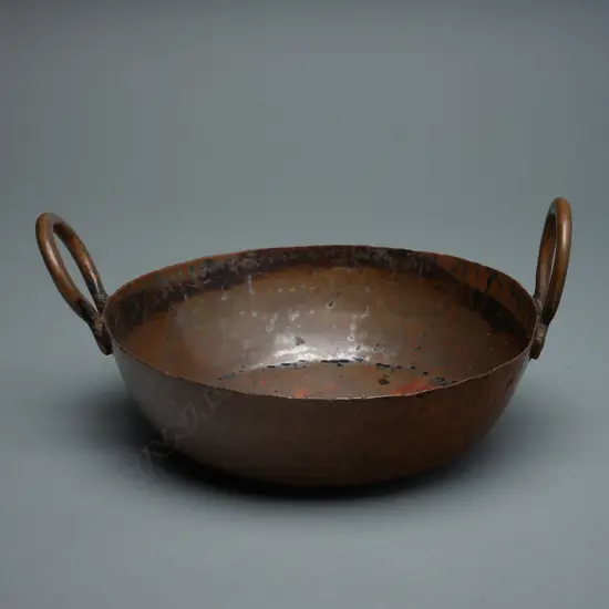 Copper bowl,